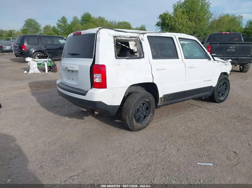 2017 JEEP PATRIOT SPORT FWD