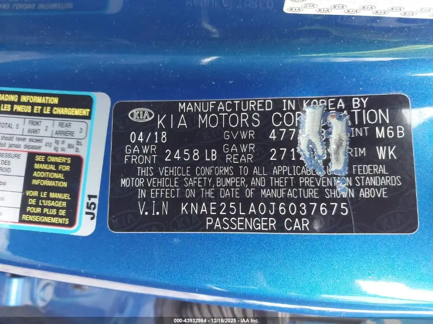 2018 KIA STINGER PREMIUM