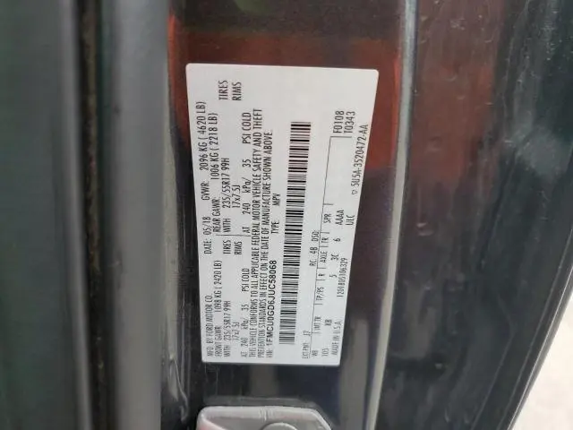 2018 FORD ESCAPE SE  