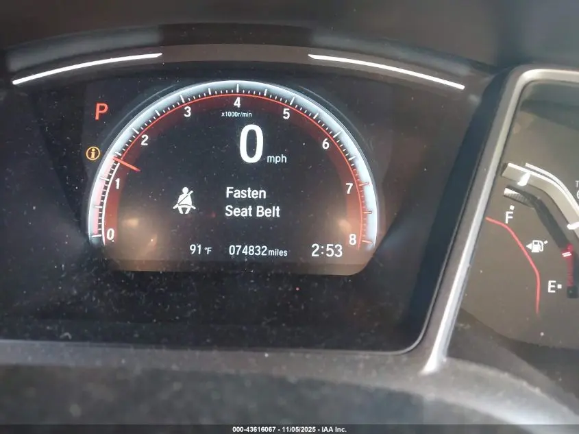 2019 HONDA CIVIC SPORT