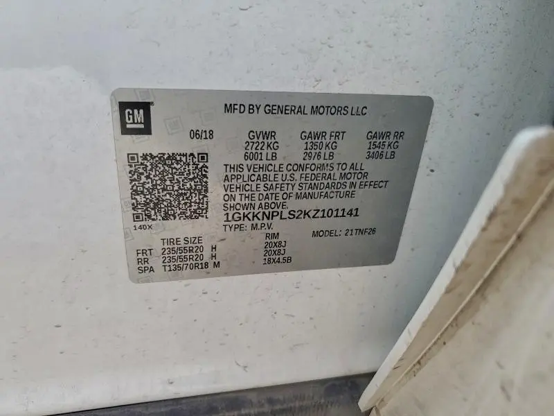 2019 GMC ACADIA DENALI  