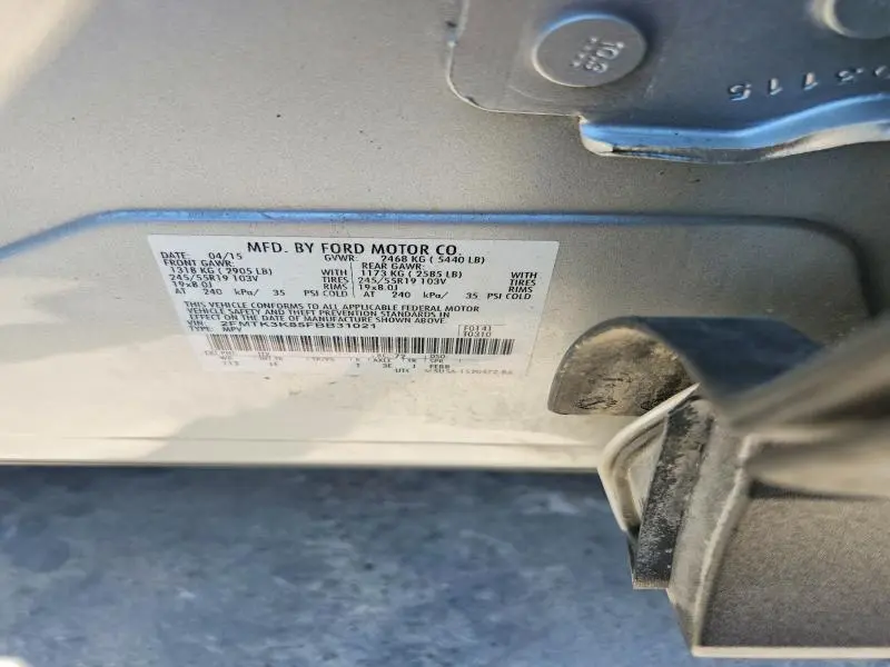 2015 FORD EDGE TITANIUM  