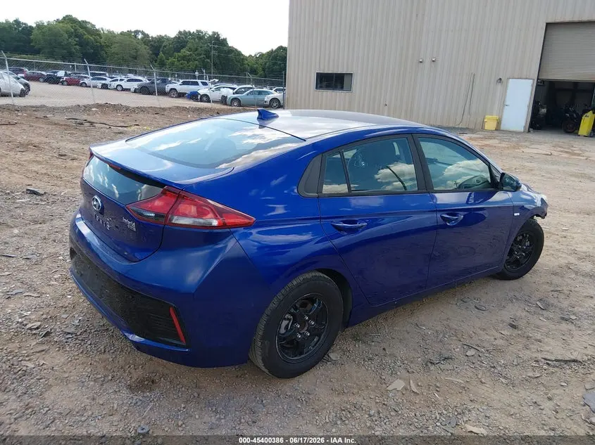 2019 HYUNDAI IONIQ HYBRID BLUE