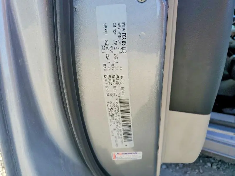 2019 CHRYSLER PACIFICA TOURING L  