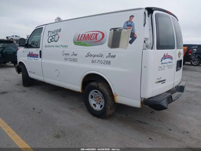 2013 CHEVROLET EXPRESS 2500 WORK VAN