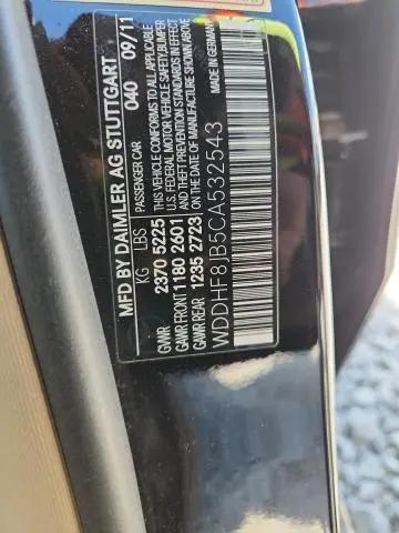 2012 MERCEDES-BENZ E 350 4MATIC  