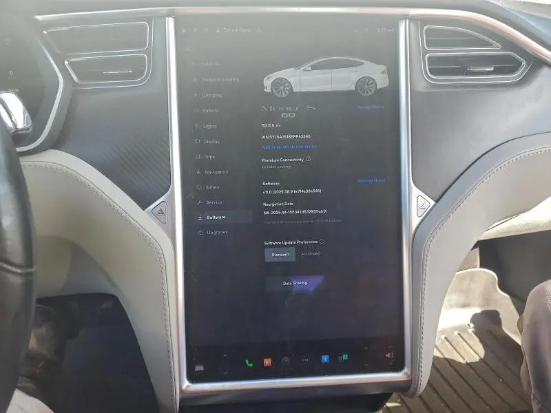 2014 TESLA MODEL S   