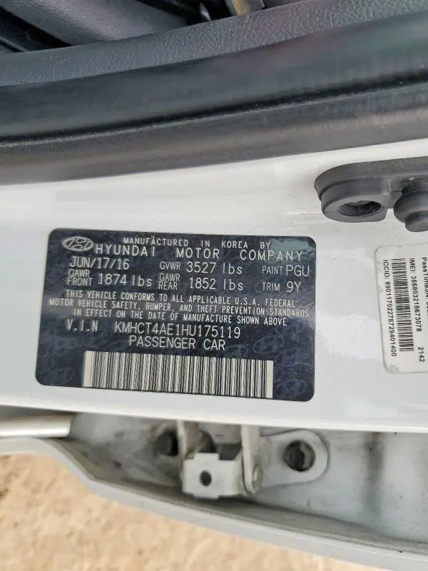 2017 HYUNDAI ACCENT SE  