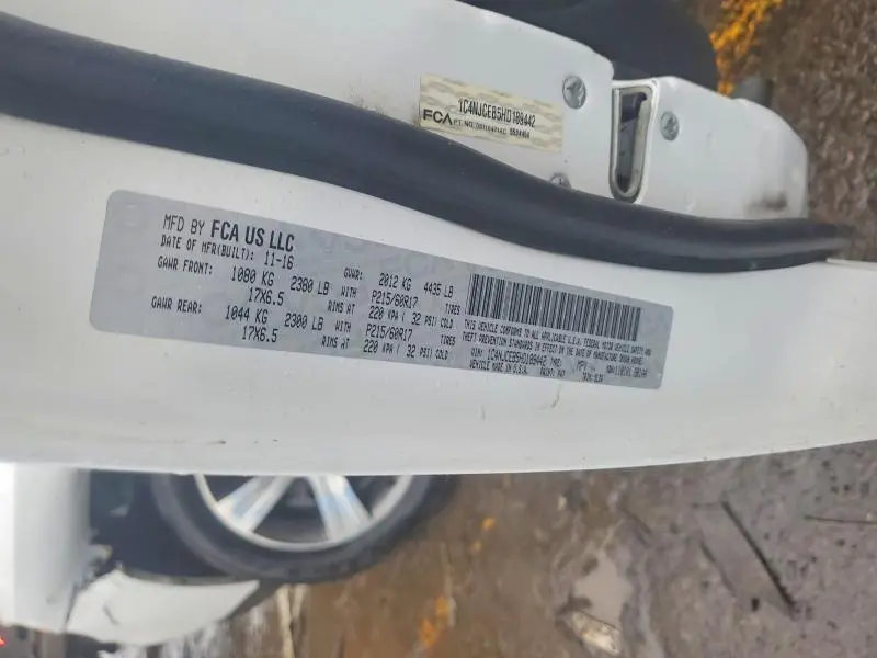 2017 JEEP COMPASS LATITUDE  