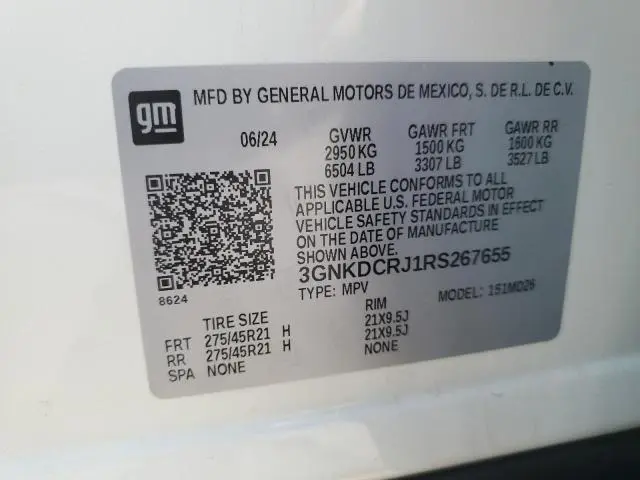 2024 CHEVROLET BLAZER RS  