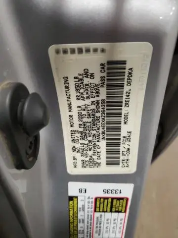 2010 TOYOTA COROLLA BASE  