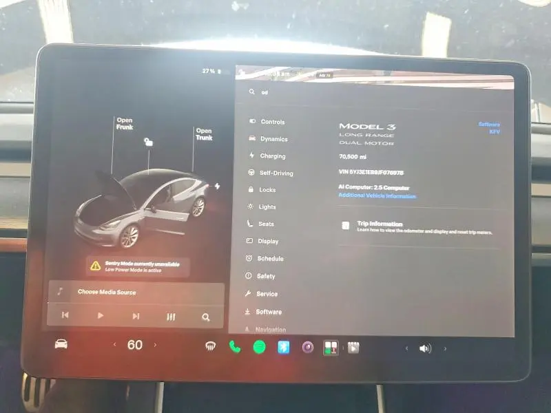 2018 TESLA MODEL 3   
