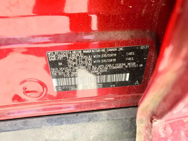 2021 TOYOTA RAV4 XLE PREMIUM  