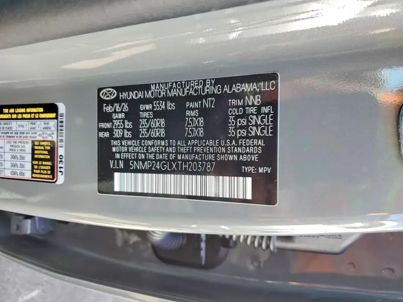 2026 HYUNDAI SANTA FE SEL  