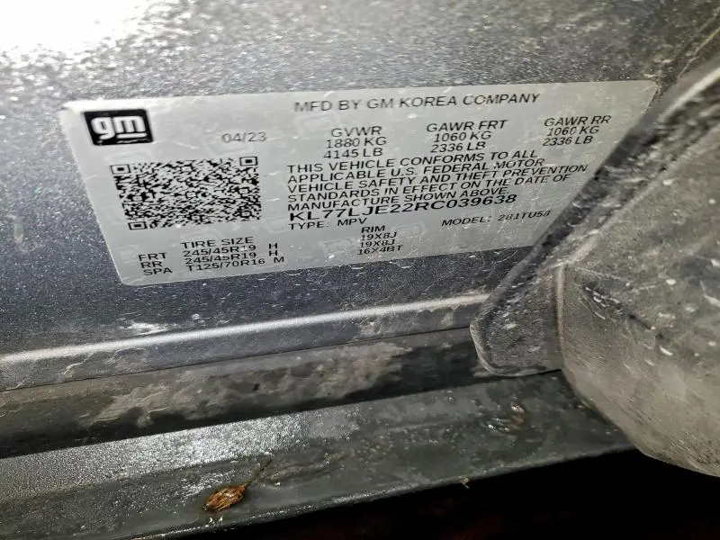 2024 CHEVROLET TRAX 2RS  