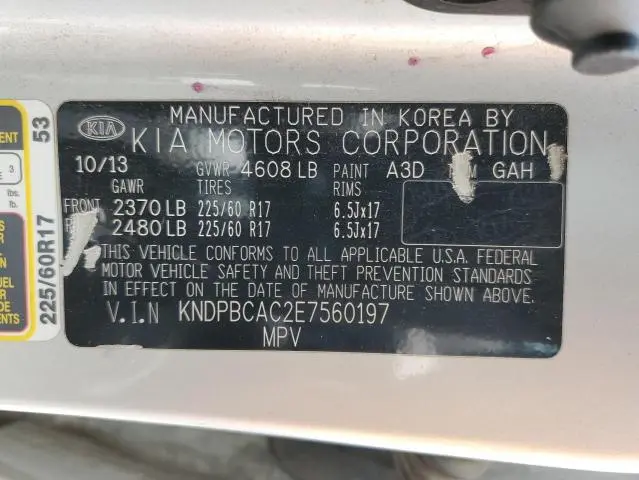 2014 KIA SPORTAGE LX  