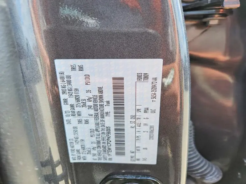 2023 FORD F150 SUPERCREW  