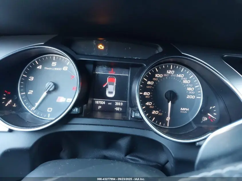 2011 AUDI S5 PRESTIGE