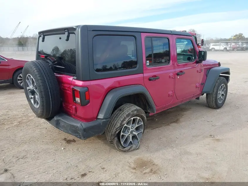 2024 JEEP WRANGLER 4-DOOR SPORT S 4X4