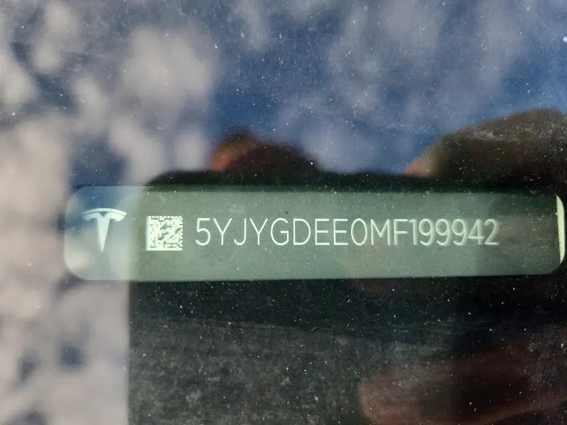 2021 TESLA MODEL Y   