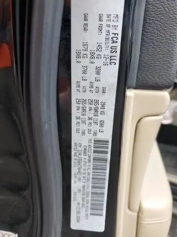 2017 JEEP GRAND CHEROKEE LIMITED  