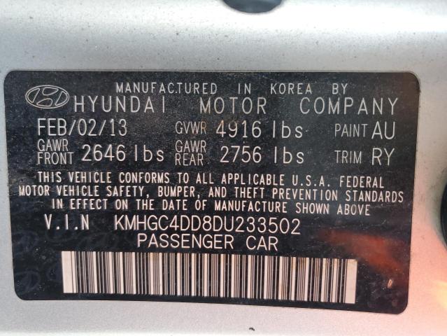 2013 HYUNDAI GENESIS 3.8L