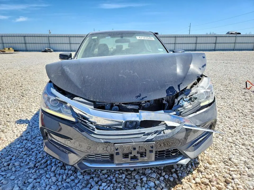 2017 HONDA ACCORD EXL  