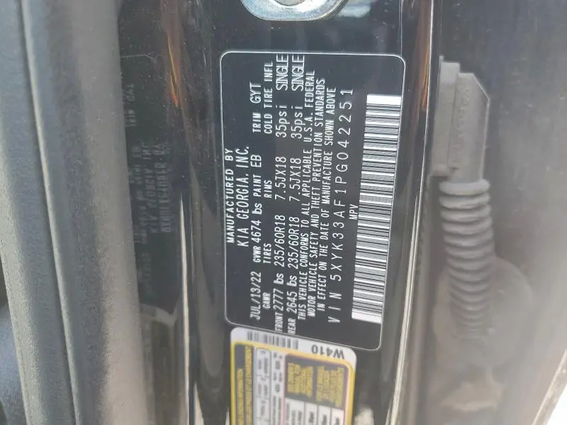 2023 KIA SPORTAGE EX  