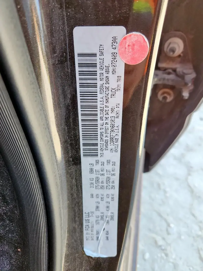 2019 RAM 1500 BIG HORN/LONE STAR  