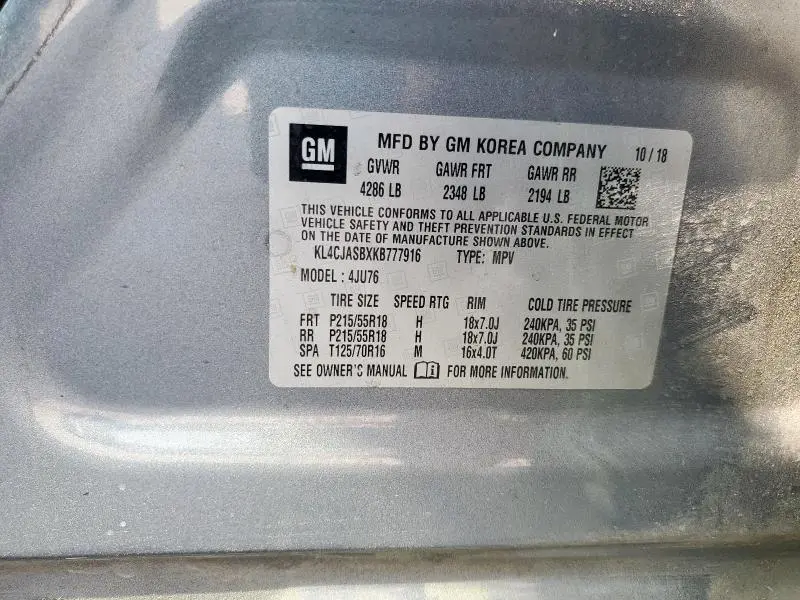 2019 BUICK ENCORE PREFERRED  