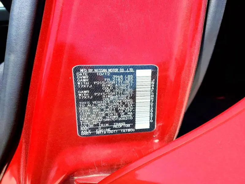 2013 NISSAN JUKE S  