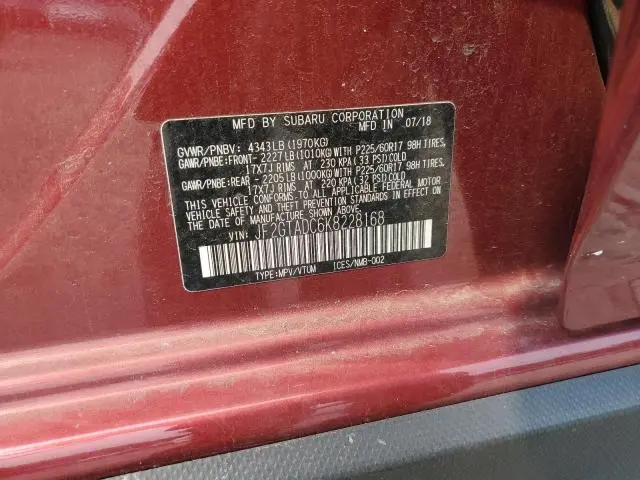 2019 SUBARU CROSSTREK PREMIUM  