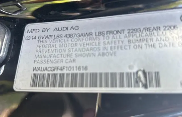 2015 AUDI A3 PREMIUM  