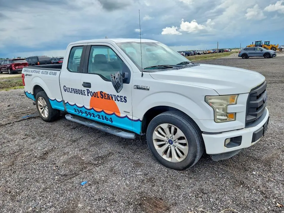 2016 FORD F150 SUPER CAB  
