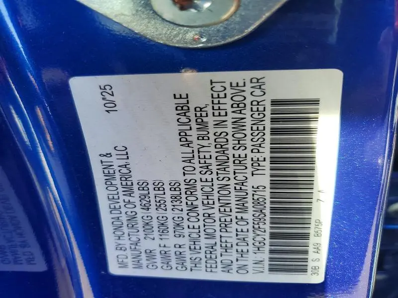 2025 HONDA ACCORD HYBRID SPORT  