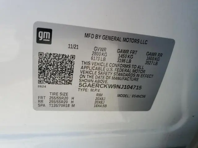 2022 BUICK ENCLAVE PREMIUM  