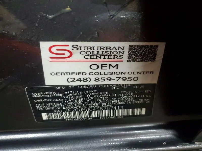 2025 SUBARU CROSSTREK PREMIUM  