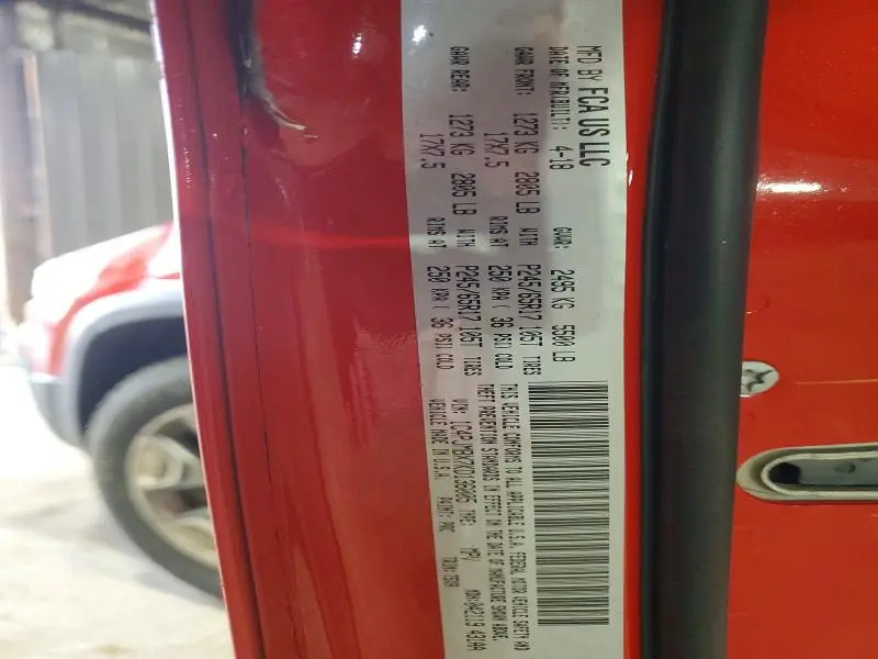 2019 JEEP CHEROKEE TRAILHAWK  