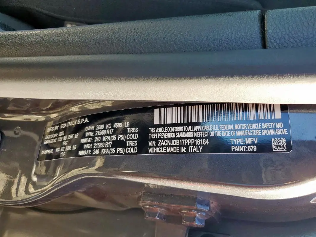 2023 JEEP RENEGADE LATITUDE  