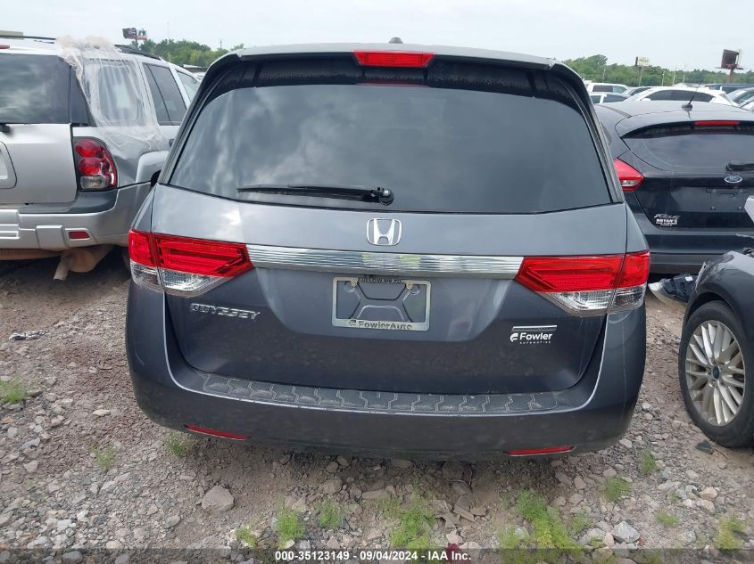 2016 HONDA ODYSSEY SE