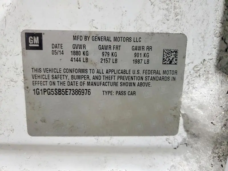 2014 CHEVROLET CRUZE LTZ  