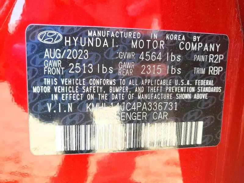 2023 HYUNDAI SONATA N LINE  