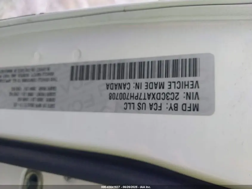 2023 DODGE CHARGER POLICE RWD