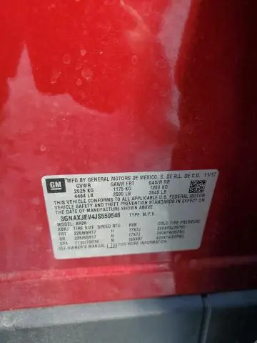 2018 CHEVROLET EQUINOX LT  