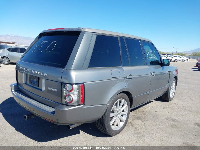 2010 LAND ROVER RANGE ROVER SUPERCHARGED