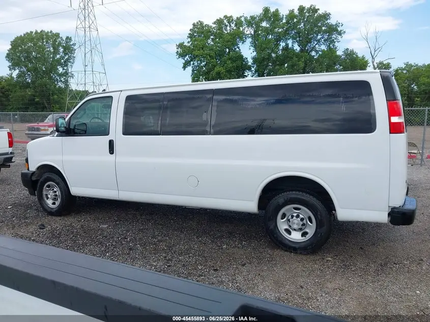 2021 CHEVROLET EXPRESS PASSENGER RWD 3500 EXTENDED WHEELBASE LS
