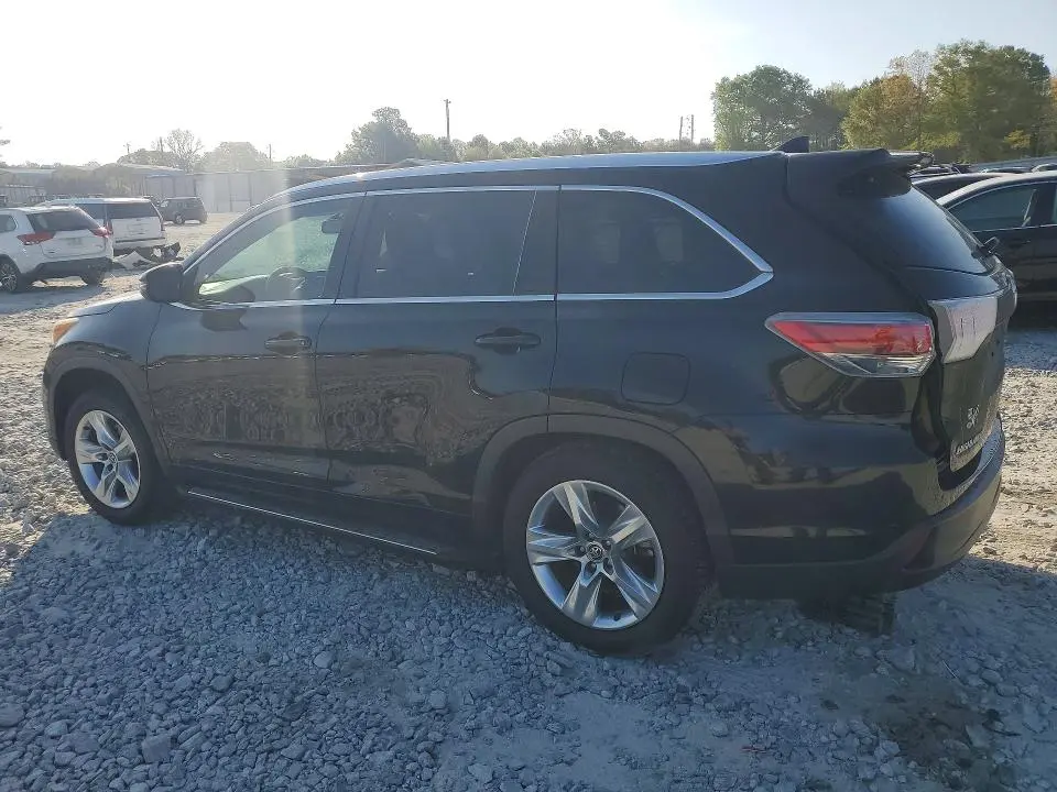 2016 TOYOTA HIGHLANDER LIMITED PLATINUM  