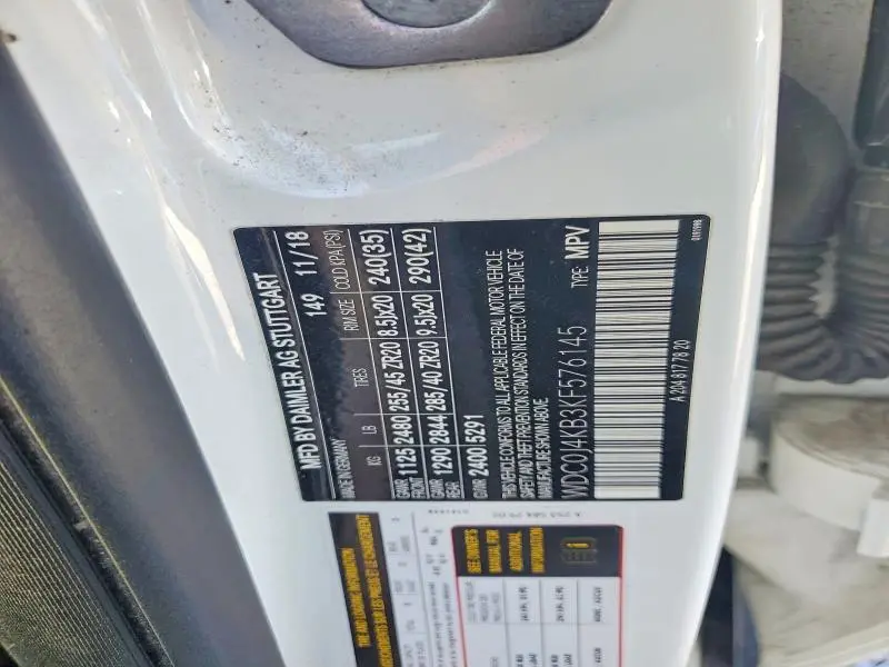 2019 MERCEDES-BENZ GLC COUPE 300 4MATIC  