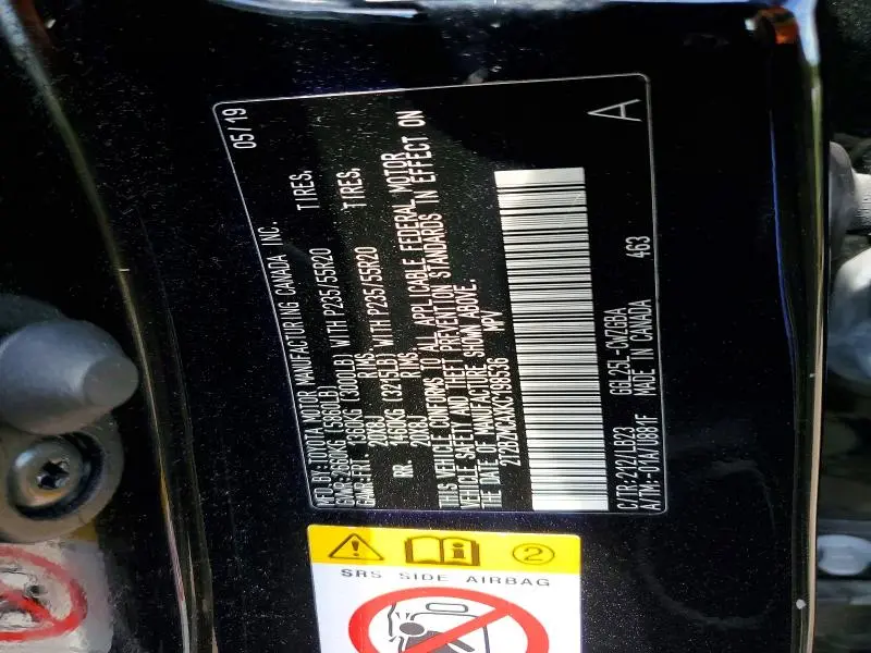 2019 LEXUS RX 350 BASE  