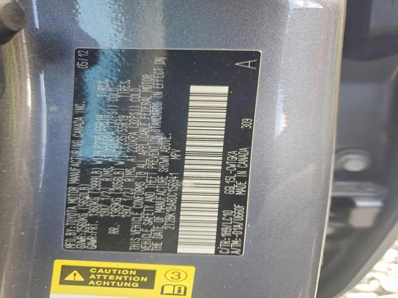 2013 LEXUS RX 350 BASE  